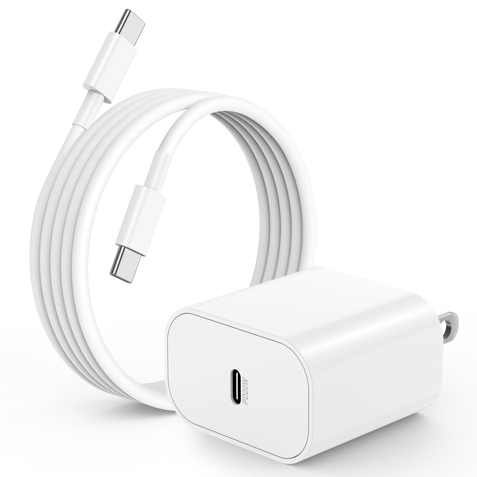 Amazon.com: iPhone 17 16 15 Charger,20W USB C Fast Charging Block